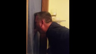 Glory Hole blows his load