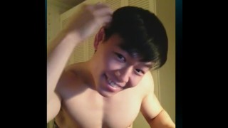 Handsome Muscle Korean Guy
