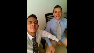 Two hot Brazilian roommates on cam