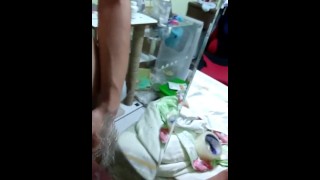 Eating His Own Cum