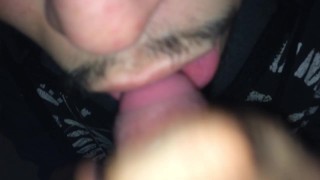 Asian Quickly Sucks My Small Cock