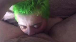 ftm lets his friend face fuck him