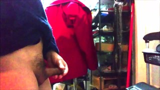 Small-dicked Asian showing off