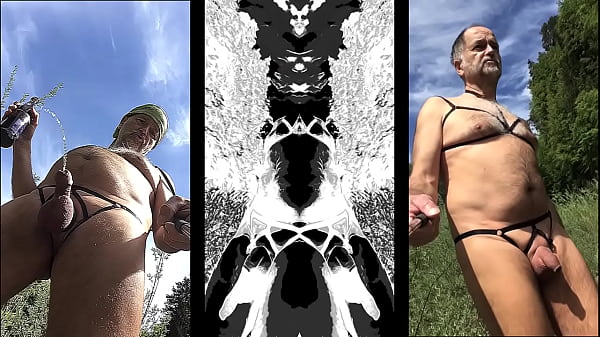 crossdressing nudist beach bum