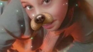 Snapchat filter blowjob